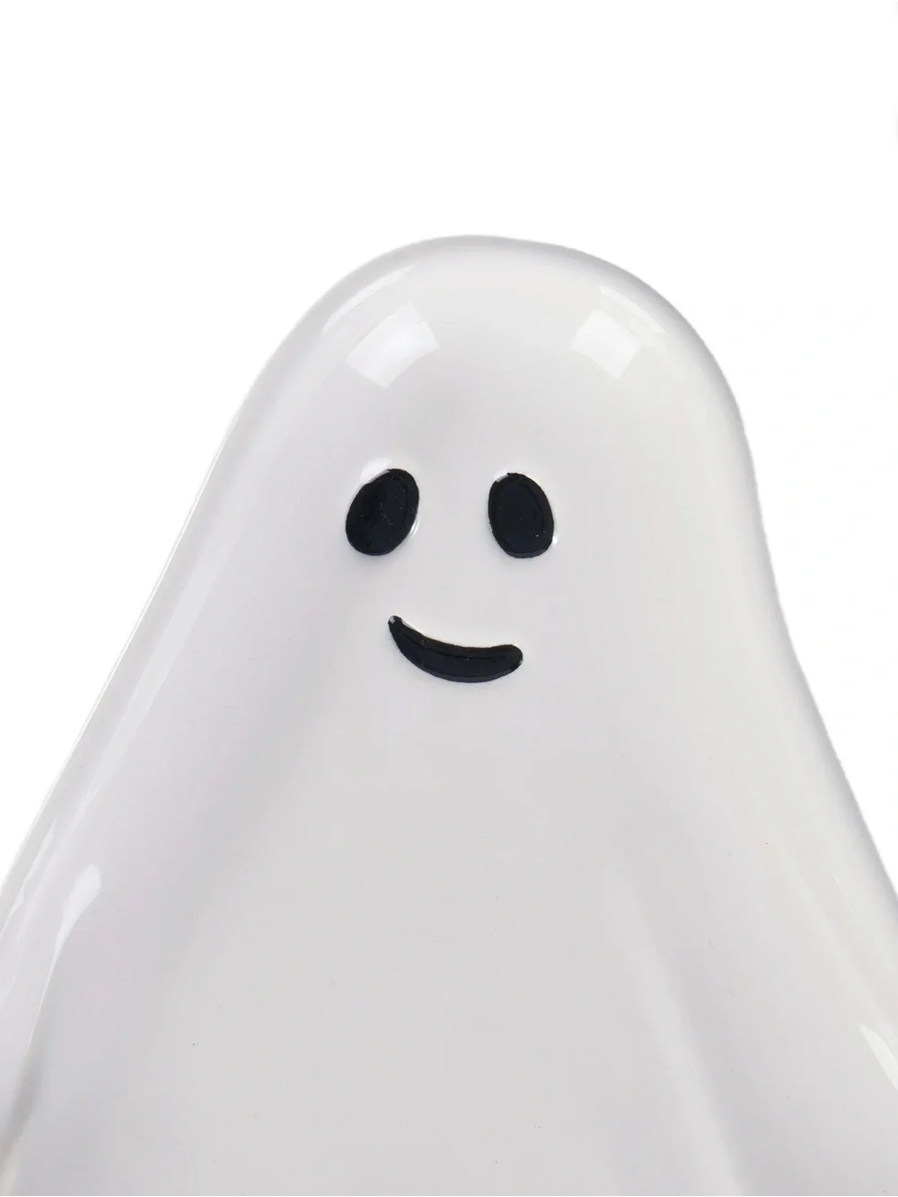 Way to celebrate Halloween ghost ceramic figural treat tray NWT
